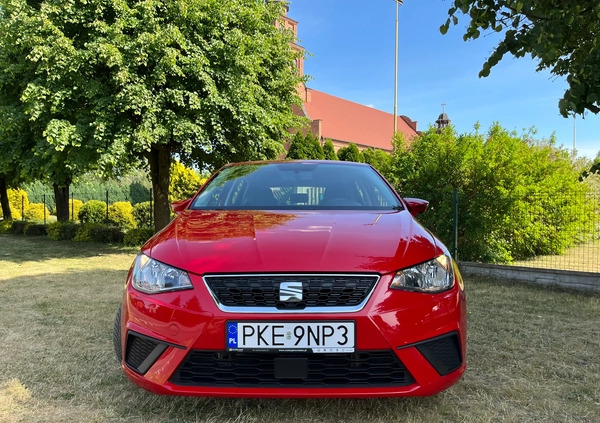 Seat Ibiza cena 44900 przebieg: 52200, rok produkcji 2020 z Kępno małe 301